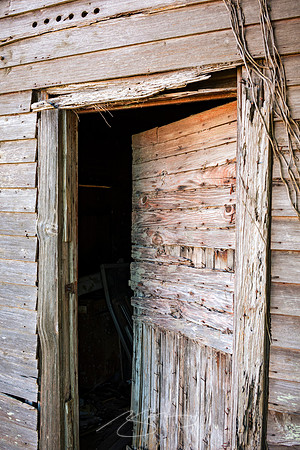 Deepstep - September 2023 - 14 - Outbuilding (Door Detail), 9731 Deepstep Rd
