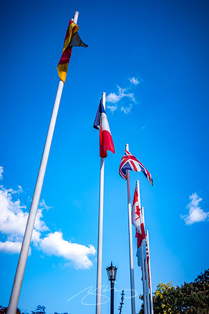 Helen - October 2023 - 14 - Flags at Main and River Sts. #1