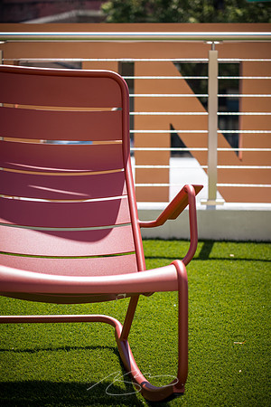 Macon - May 2022 - 44 - Outdoor Seating, Hotel Forty Five, Macon