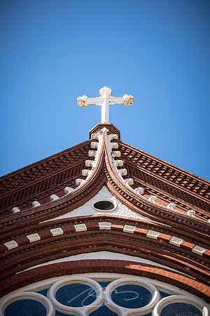 Macon - May 2022 - 6 - Catholic Cross (90mm)