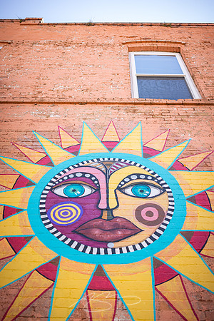 2022 - Americus - 9 - Wall Painting Detail #2, Sweet Georgia Bakery and Cafe, 134 W. Lamar St