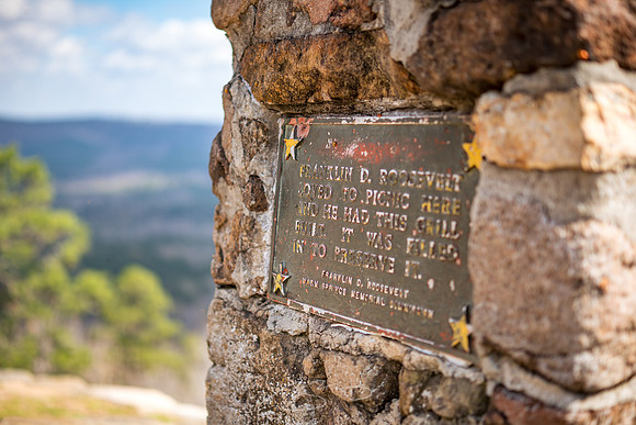 2022-5 - FDR Grill Plaque, Dowdell Knob