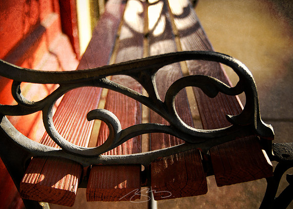 Sunset Bench, Downtown Forsyth