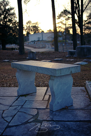 Benched (at Sunset)