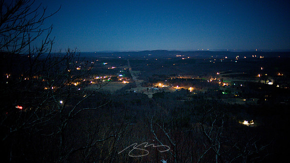 Mill Creek, by Moonlight