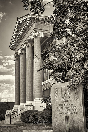 Upson County Courthouse (B&W Study #1), 2022
