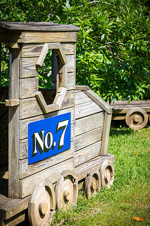 Bolingbroke - May 2025 - 1 - Watson's Merchantile (Wooden Train Detail), 8175 Rivoli Rd., Bolingbroke