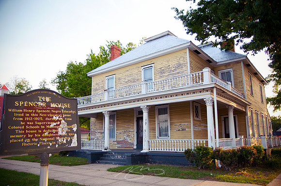 The Spencer House (with Marker)