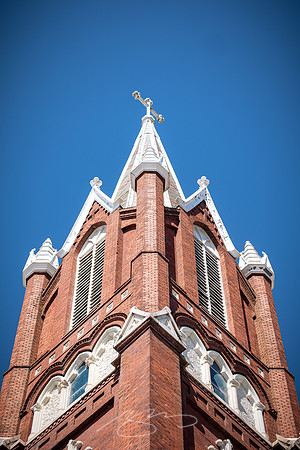 Macon - May 2022 - 11 - St. Joseph's (Steeple Detail #1)