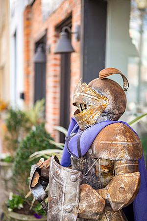 Guarding Downtown Thomaston, March 2022