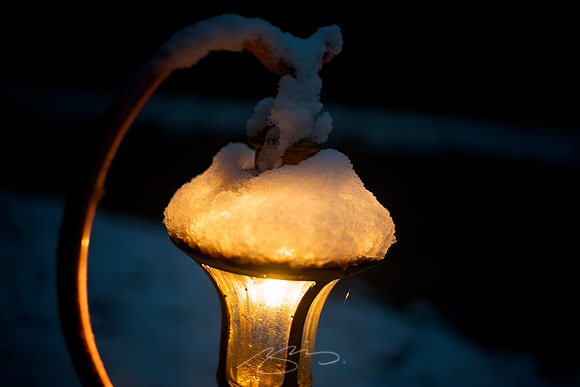 Glowing Snow
