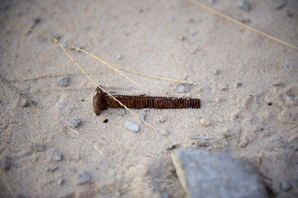 Rusting on Huckabee's Beach
