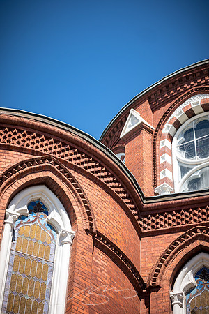 Macon - May 2022 - 19 - Rooflines, St. Joseph's Catholic Church, Macon