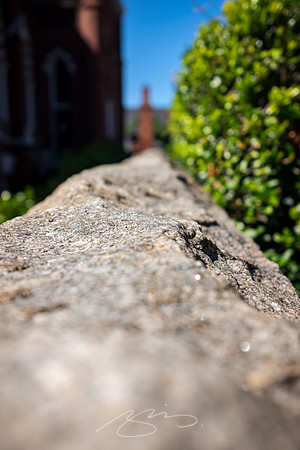 Macon - May 2022 - 3 - Stone Cap (35mm closeup)