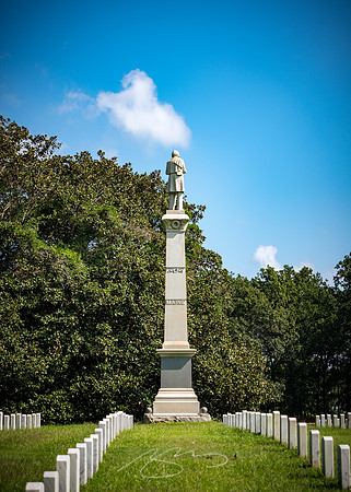 2022 - Andersonville - 7 - Maine Memorial Statue #1 (Civil War)