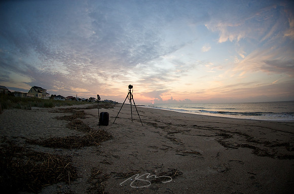 Edisto Beach - Atlantic Sunrise, July, 2009