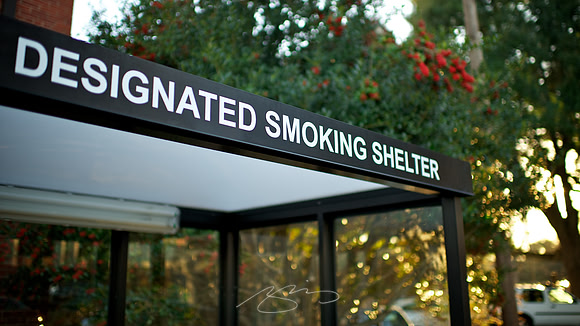 Milledgeville - 2011 - Designated Smoking Shelter