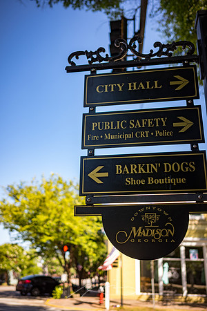 Madison - Jun+Jul 2022 - 80 - Signpost, N. Main St. & E. Jefferson St. Intersection