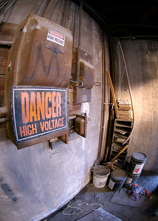 Danger - Abandoned Industry