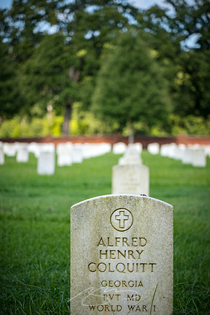 2022 - Andersonville - 2 - Alfred Henry Colquitt (WWI)