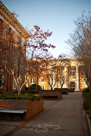 Milledgeville - 2011 - GC Courtyard at Sunset