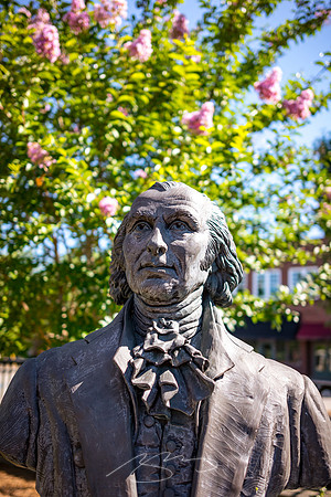 Madison - Jun+Jul 2022 - 116 - Presidential Bust, Madison Town Park