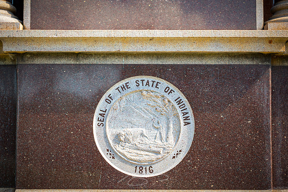 2022 - Andersonville - 8 - Indiana Memorial Detail #1 (Civil War)