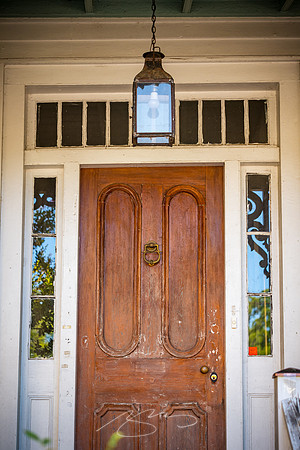 Madison - Jun+Jul 2022 - 68 - Rogers House Museum (Door and Porch Detail), E. Jefferson St