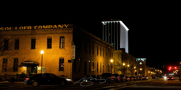Downtown Columbus at Night (Visitor's Center)
